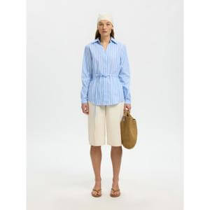 Selected Femme Helga Tie Front Shirt